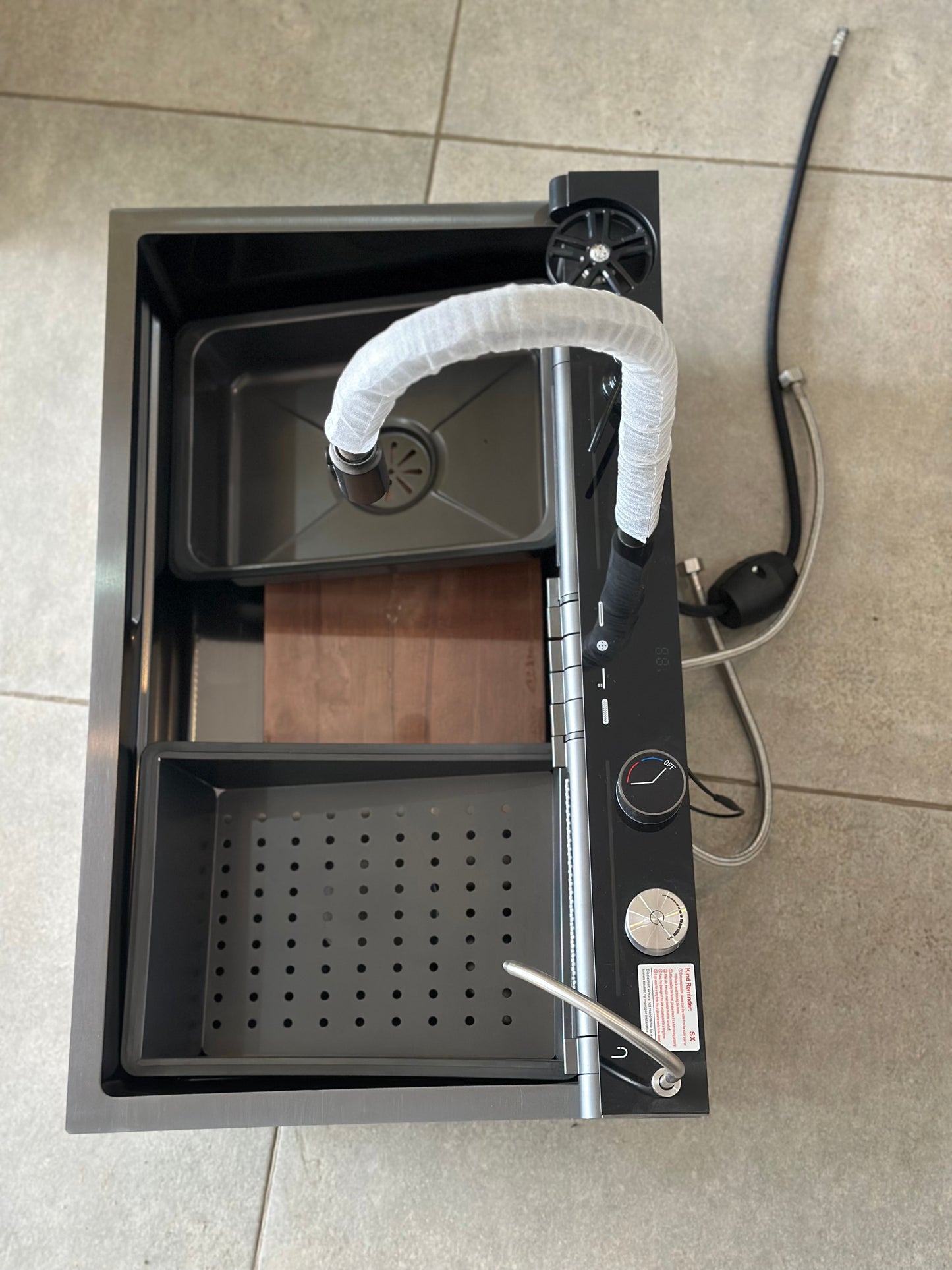 Handmade Smart Digital Kitchen Sink
