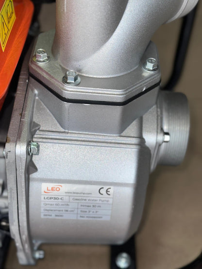 Leo 3" Gasoline Water Pump 6.5HP (LGP30C)