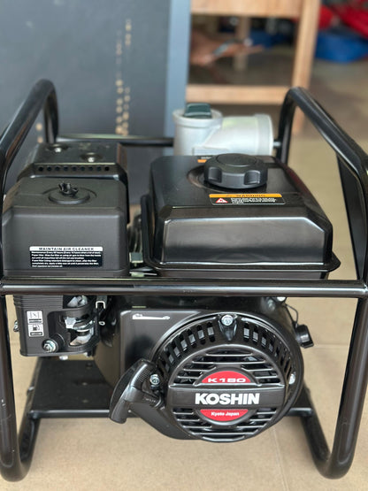 Koshin 3" Gasoline Clear Water Pump 6.0HP (SEV-80X)