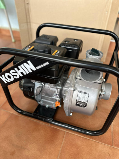 Koshin 3" Gasoline Clear Water Pump 6.0HP (SEV-80X)